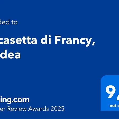 Nyaraló La Casetta Di Francy, *